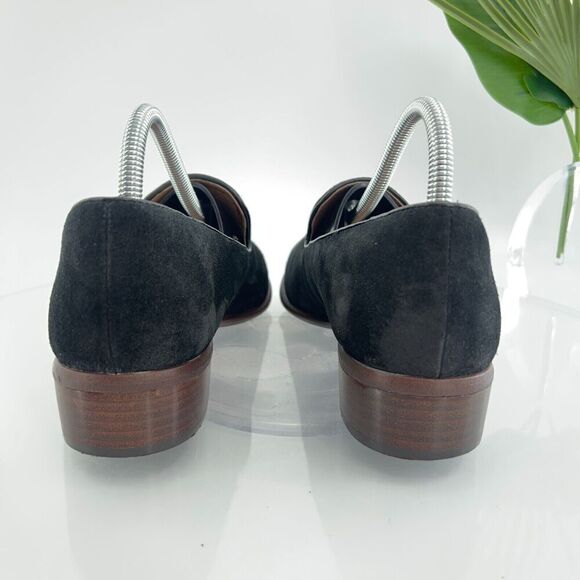 Sofft Women's Severn Shootie Loafer Slip On Boot Size 10 Black Suede Low Heel - Picture 7 of 15